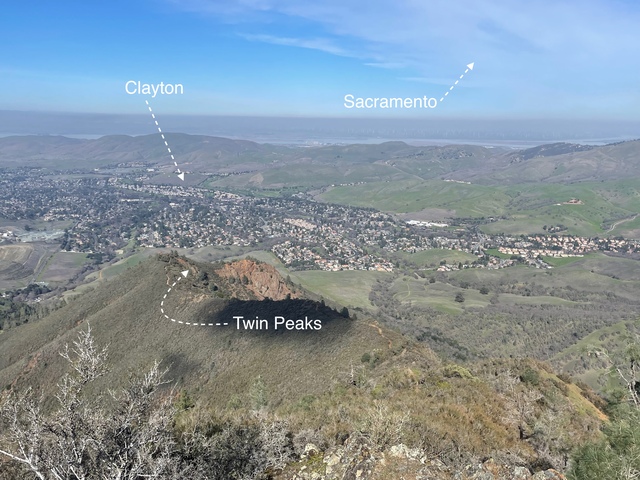 View to the North from Eagle Peak